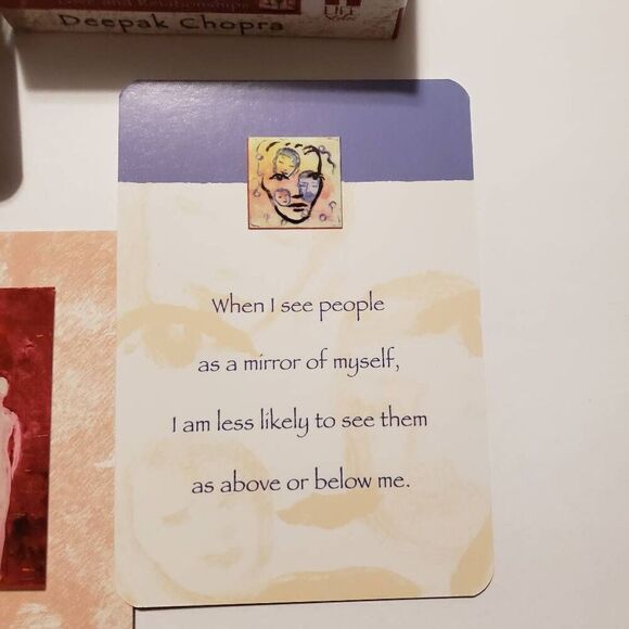 Deepak Chopra Manifesting Good Luck a 50 Card Deck - Picture 5 of 5